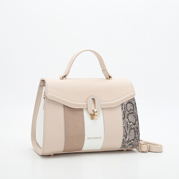 Geantă crossbody din PU • formă orizontal pătrată • închidere cu lacăt (interior: buzunare: buzunar ascuns cu fermoar, buzunar pentru telefon, buzunar pentru ID, buzunar laminat cu fermoar, buzunar pentru cameră • toamna 2025)