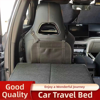 Skladaný kempingový matrac do auta s predĺžením zadného matraca — univerzálne uchytenie, flocking materiál, bez nafukovania, maximálna nosnosť 11 kg