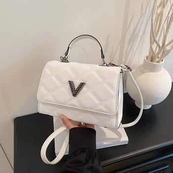 PU ženska torba, gradski minimalistički stil, vodoravni kvadratni oblik, zatvaranje s poklopcem, podstava od poliestera.