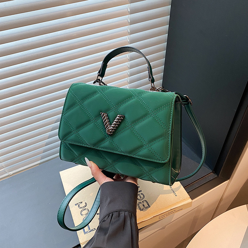 PU ženska torba, gradski minimalistički stil, vodoravni kvadratni oblik, zatvaranje s poklopcem, podstava od poliestera.