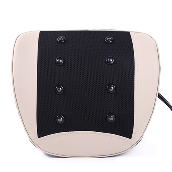 Muguras un jostas masieris ar jostas spilvenu, 2 masāžas galvas, 3 režīmi, taimeris, pie kontaktligzdas, Aiyoukang