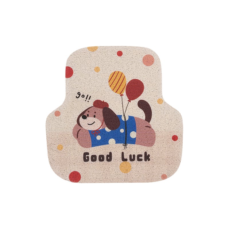 Automašīnas grīdas paklāji Silk-Circle materiāls, Yu Cen zīmols, universāla saderība, logotipa drukas pielāgošana