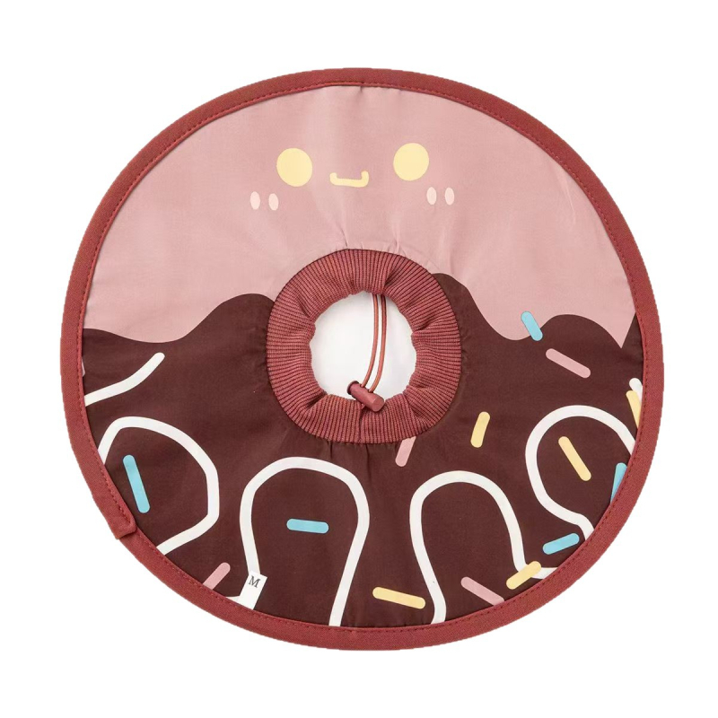 PAWLUX Colier Elizabethan pentru animale de companie – poliester, universal, stil japonez-coreean