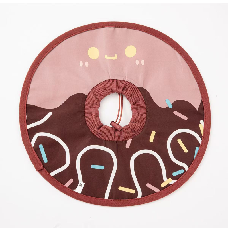 PAWLUX Colier Elizabethan pentru animale de companie – poliester, universal, stil japonez-coreean