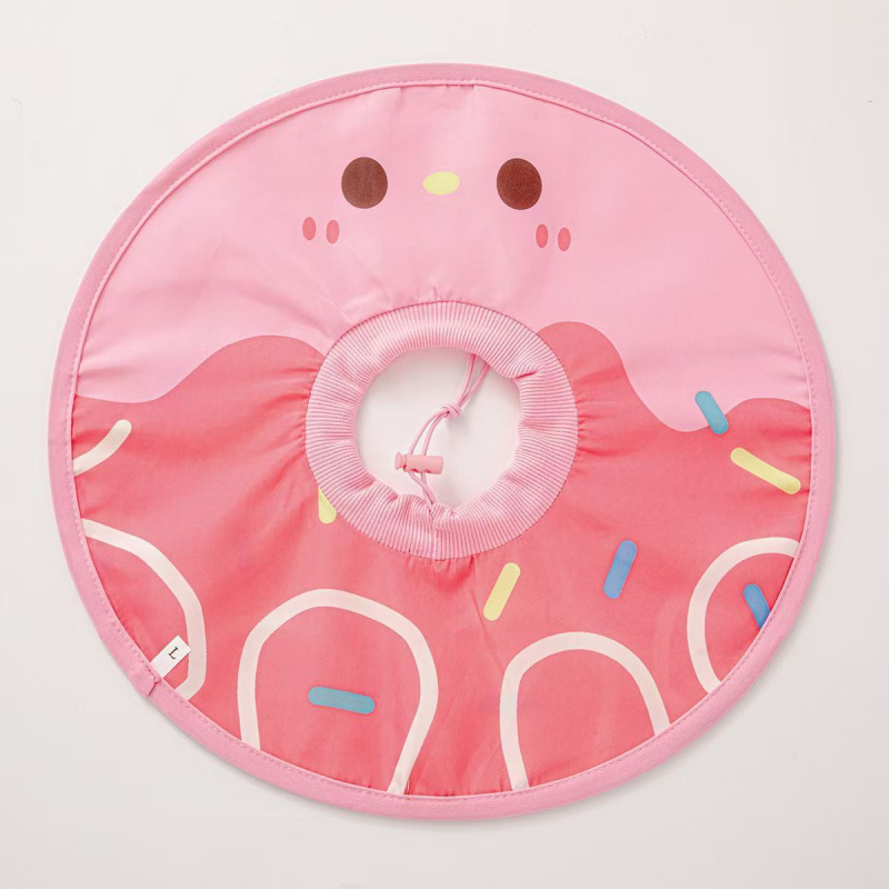 PAWLUX Colier Elizabethan pentru animale de companie – poliester, universal, stil japonez-coreean