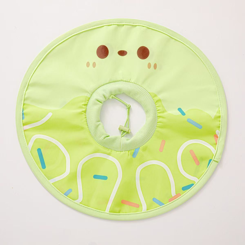 PAWLUX Colier Elizabethan pentru animale de companie – poliester, universal, stil japonez-coreean