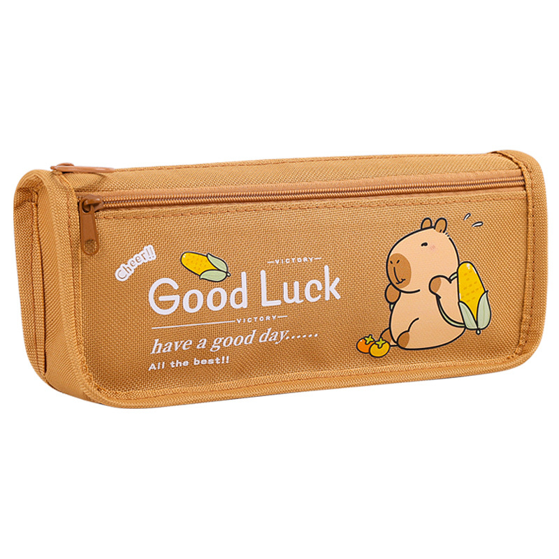 Θήκη μολυβιών με μεγάλη χωρητικότητα, Oxford υλικό, κορεατικό στυλ, unisex, πολυτελής αίσθηση — Golden Silk Bag Factory