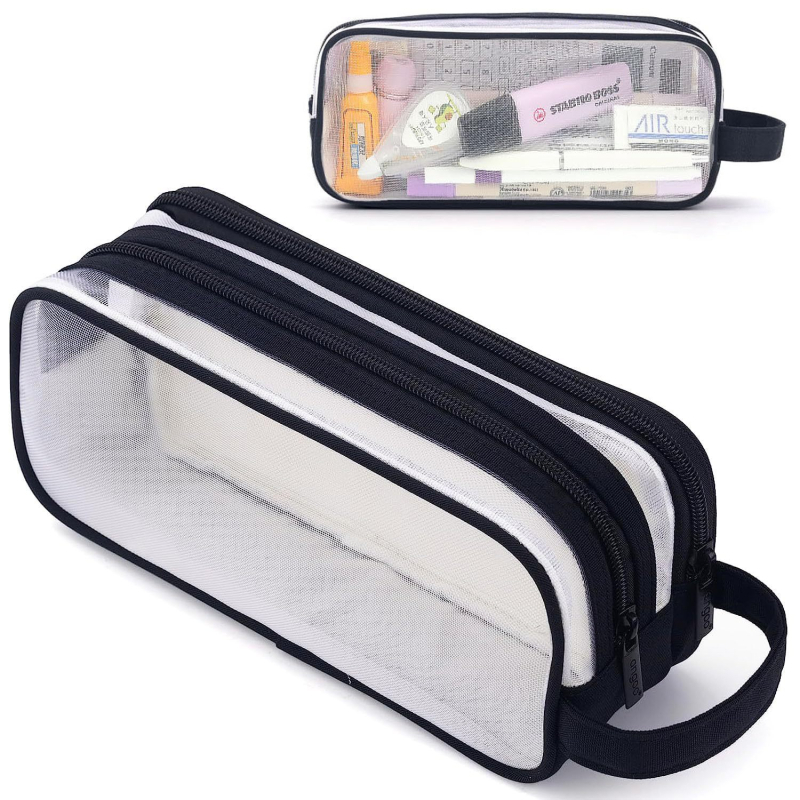 Θήκη μολυβιών από πλέγμα - διπλού στρώματος, μεγάλη χωρητικότητα, κατάλληλη για όλους