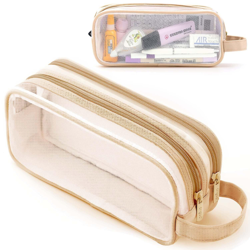 Θήκη μολυβιών από πλέγμα - διπλού στρώματος, μεγάλη χωρητικότητα, κατάλληλη για όλους