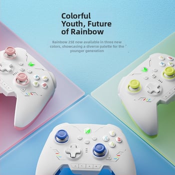 Bezdrôtový herný ovládač pre PC a Android, Type-C, vibrácie, ABS telo, 400 g