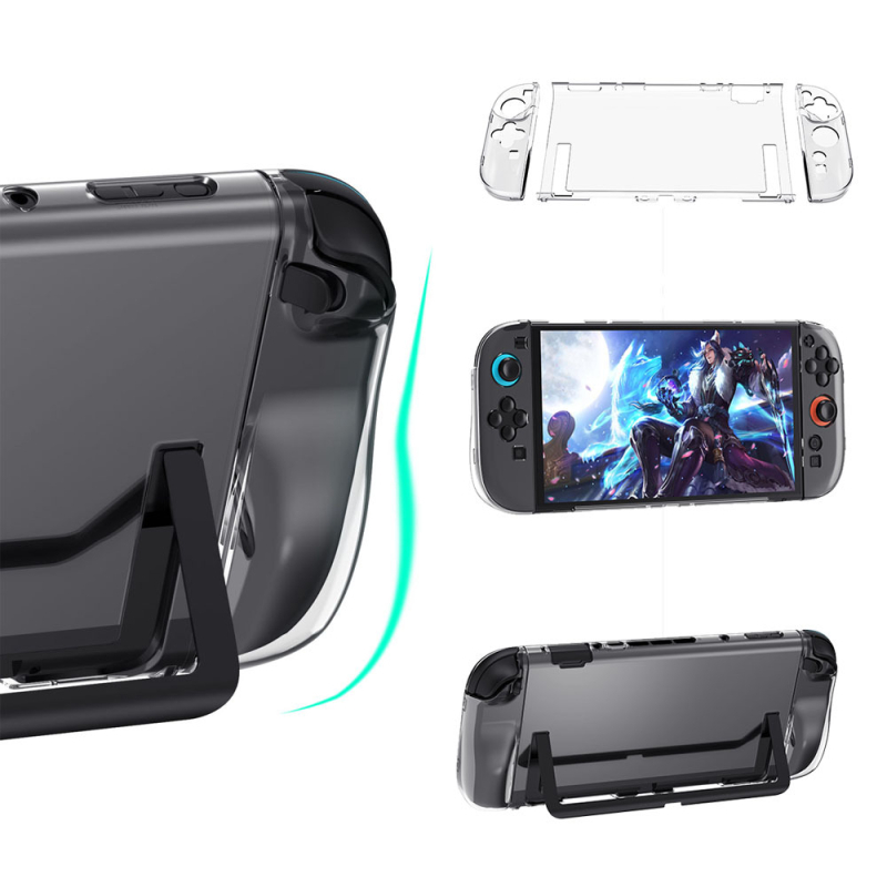 Zaštitno kućište za Nintendo Switch 2 s odvojenim Joy-Con ručkama, PC kućište, injekcijsko prešanje, 107 g