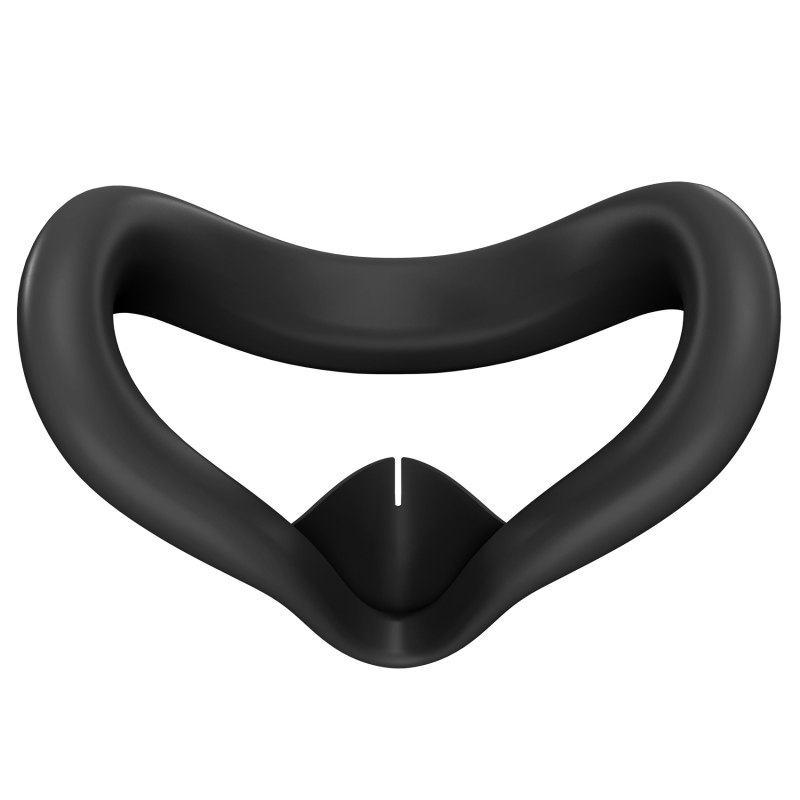 Silikonska zaštita maske za Meta Quest 3 S – otporna na znoj, za pranje, otporna na prašinu, protiv zaprljanja, kompatibilna s Meta Quest 3 all-in-one