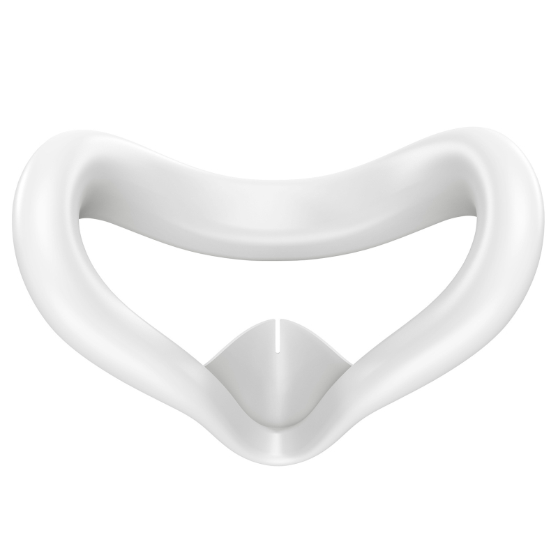 Silikonska zaštita maske za Meta Quest 3 S – otporna na znoj, za pranje, otporna na prašinu, protiv zaprljanja, kompatibilna s Meta Quest 3 all-in-one