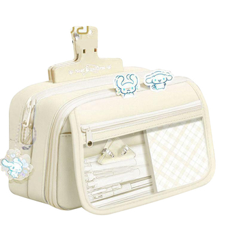 Καμβά κασετίνα μολυβιών εννέα στρωμάτων με πολλαπλές θήκες για μαθητές γυμνασίου και λυκείου