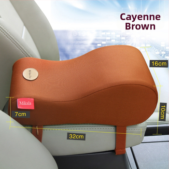 Mikala Univerzálne vankúš pre lakťovú skrinku auta – model X503, polyester, pamäťová pena s pomalým návratom, tlačené logo