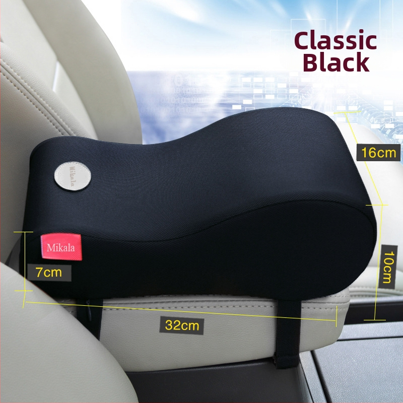 Mikala Univerzálne vankúš pre lakťovú skrinku auta – model X503, polyester, pamäťová pena s pomalým návratom, tlačené logo