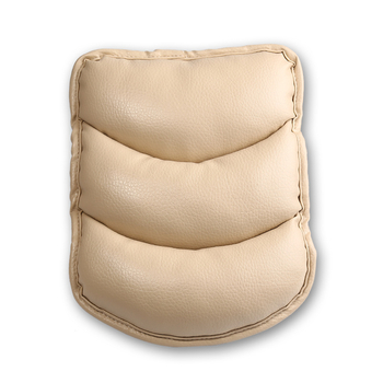 Kožená opierka pod lakťom, zosilnený dizajn, s tlačeným logom, 110 g