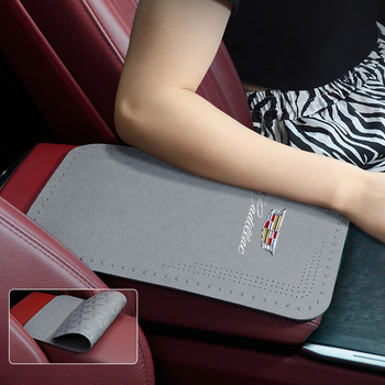 Automašīnas centrālā rokas balsta vāciņš — velūra āda, universāla saderība, visām sezonām