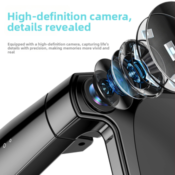 Js01Pro Pametne AI naočale — 8MP kamera, 16GB pohrane, baterija 270mAh, težina 46g, na glavu