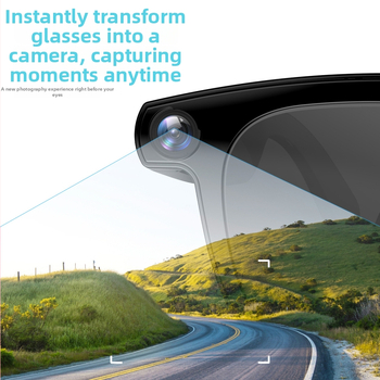 Js01Pro Pametne AI naočale — 8MP kamera, 16GB pohrane, baterija 270mAh, težina 46g, na glavu