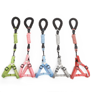 Pipitao nastaviteľný ľanový hrudný remienok pre psa