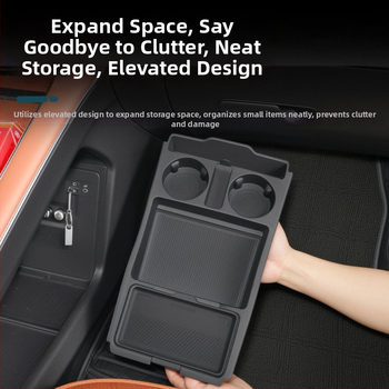 Silikónová protišmyková vložka pre dolný skladovací priestor stredovej konzoly, vodovzdorná, kompatibilná s Fengyun A9L
