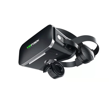 VRPARK-J50 Gudras VR brilles ar 3D spēlēm, Bluetooth austiņas, panorāmas VR, kustības sekošana