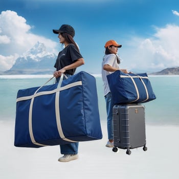 Κυβοειδείς, αδιάβροχες τσάντες αποθήκευσης από μη υφαντό ύφασμα, μοντέλο 69-96, για παπλώματα, ρούχα, είδη υγιεινής και βρώμικα ρούχα — μεγάλη χωρητικότητα, μετακόμιση/πακετάρισμα, σετ 100 τεμάχια.