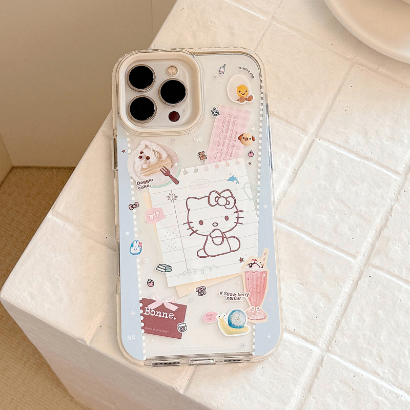 Калъф за iPhone 14 Pro Max, TPU материал, боядисан дизайн, карикатурен стил, анти падане