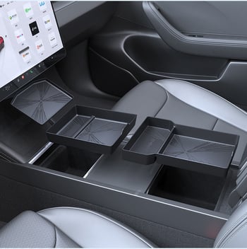 Silikonska protuklizna podloška za unutarnji pretinac srednje konzole Tesla Model Y3