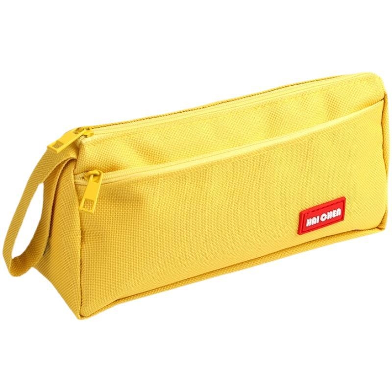 Torbica za olovke za djevojčice - materijal s cvjetnim svilenim uzorkom, univerzalni stil, pohrana školskog pribora