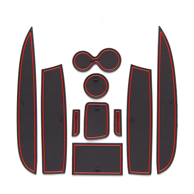 Unutarnja podloga za Renault Clio 4 s držačem čaše i prostorom za naslon na ruku, PVC, prilagodba dostupna, bez logotipa