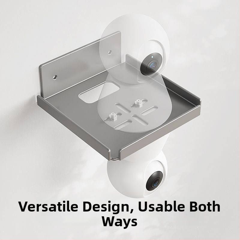 Стенно монтирана полица за камера и рутер топ-бокс с PTZ държач — за вътрешно и външно използване; монтаж: стена; материал: Q235 стомана