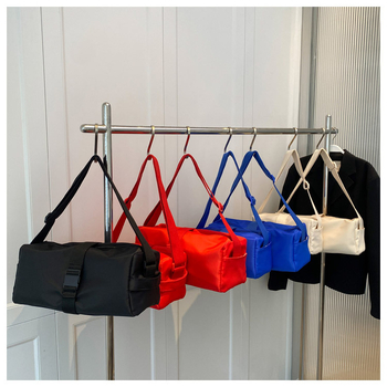 Sportska torba za fitness od najlona, kapacitet ispod 20 L, prozračna, vodootporna, otporna na habanje, unutarnja podstava od poliestera, unisex, ulični stil, za vanjske sportove