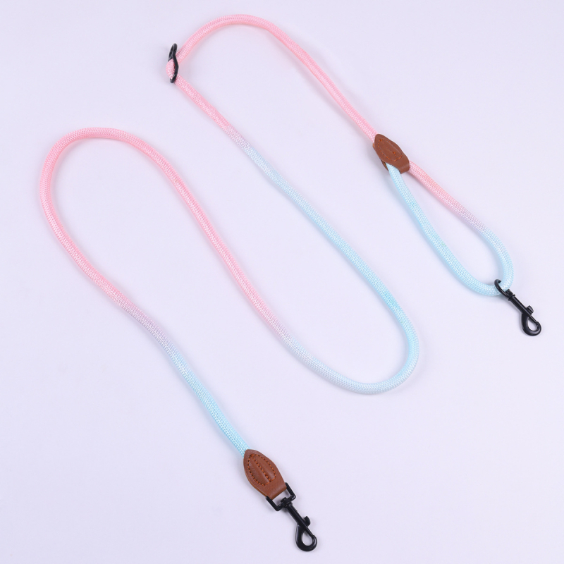 Bez rúk – popruh pre domáce zvieratá, cross-body, reflexný nylon, dizajn One-for-Two pre psy a mačky