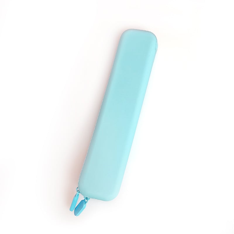 Θήκη μολυβιών από σιλικόνη, στυλ μακαρόν, για μαθητές δημοτικού, unisex, Μάρκα: Glera