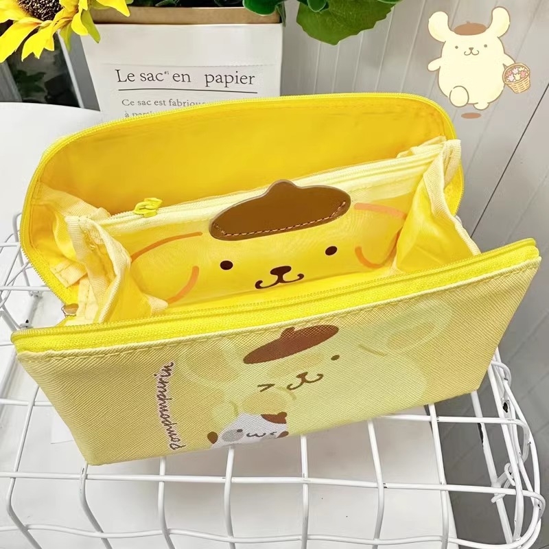 Taška na ceruzky, PU materiál, korejská verzia štýlu, unisex