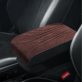 Podižni jastučić za podizanje naslona središnje konzole automobila, univerzalni mekani jastuk od Alcantara antilopa, OEM, opća kompatibilnost, prilagodljivo