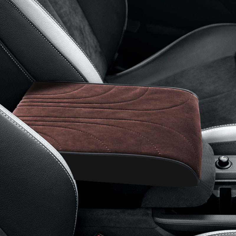 Podižni jastučić za podizanje naslona središnje konzole automobila, univerzalni mekani jastuk od Alcantara antilopa, OEM, opća kompatibilnost, prilagodljivo