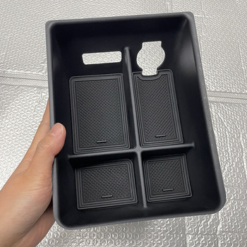 Kutija za odlaganje u naslonu Zeekr 001, vodootporna plastika, unutarnja konzola