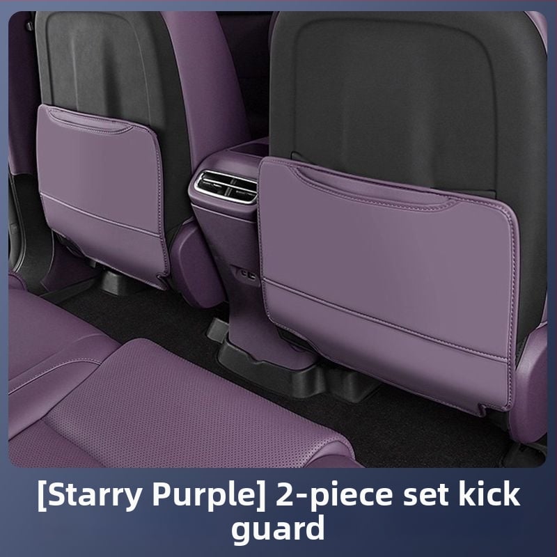 Кожено покритие за задната седалка против ударни натискания с джоб за съхранение и защита от износване за Leapmotor C10