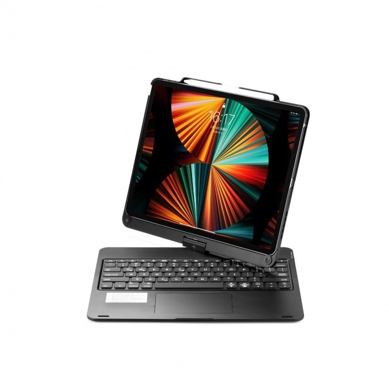 Bežična Bluetooth tipkovnica za iPad Pro, rotacija 360°, dodirna, s pozadinskim osvijetljenjem