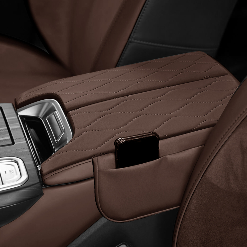 Подлакътник на централна конзола: повдигаща подложка с джоб за съхранение – декоративен предпазен калъф за Wei Brand Mocha Latte; Материал: Друг; Марка: Друга; Подходящи модели: Wei Brand Mocha Latte