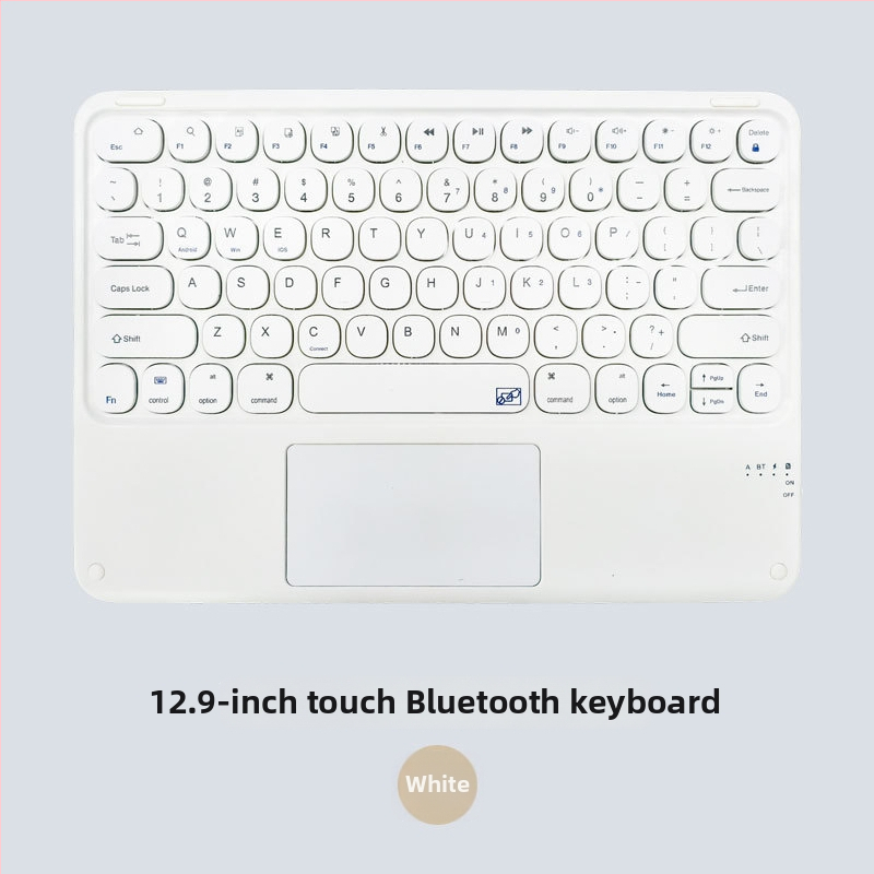 Bluetooth tipkovnica za laptop i tablet, 12,9 inča, ultra-tanka, bežična, prenosna, u stilu light punk
