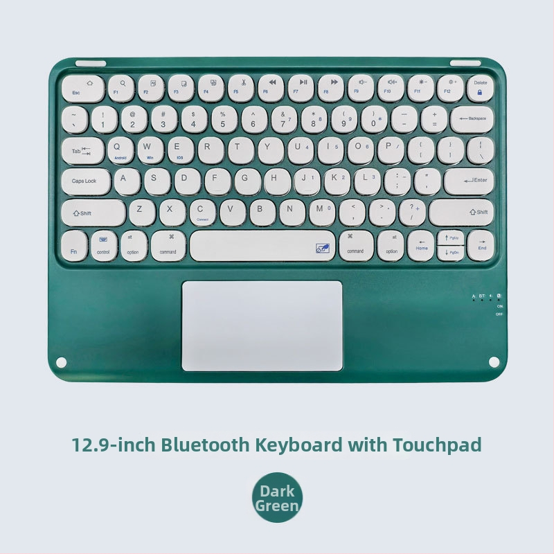 Bluetooth tipkovnica za laptop i tablet, 12,9 inča, ultra-tanka, bežična, prenosna, u stilu light punk