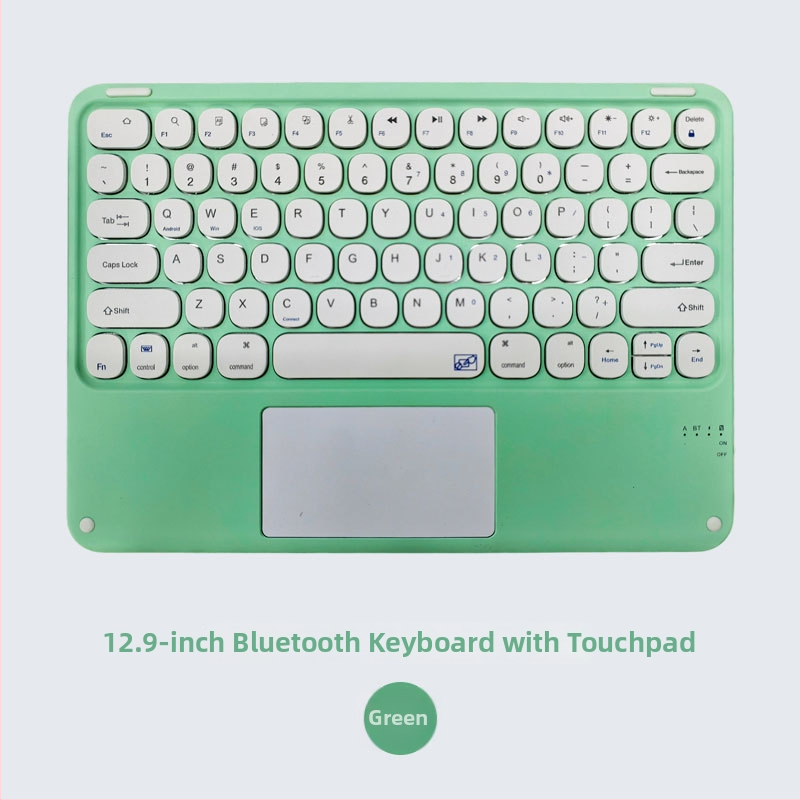 Bluetooth tipkovnica za laptop i tablet, 12,9 inča, ultra-tanka, bežična, prenosna, u stilu light punk