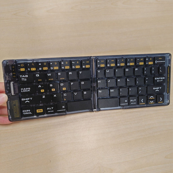 Bežična tipkovnica F01 s Bluetoothom, ergonomski dizajn, mogućnost tiskanja logotipa, težina 174 g