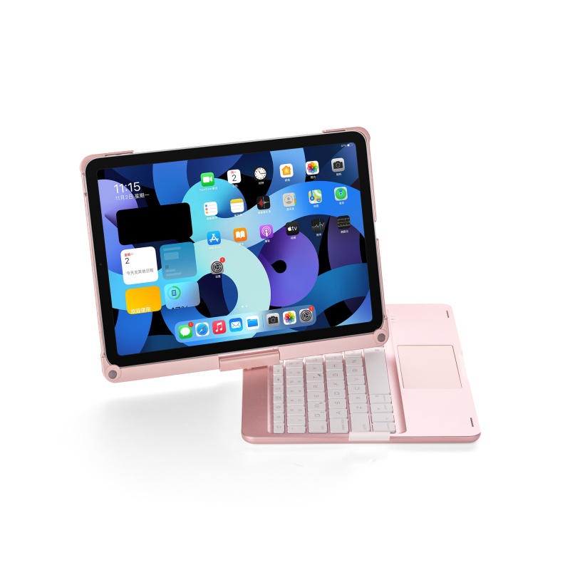 DOQO tipkovnica za iPad — rotirajuća, podesiva pod više kutova, tanak, s pretincem za olovku, modeli M2/M4