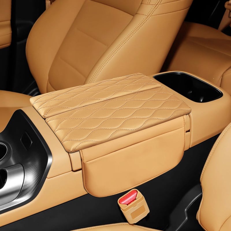 Кожена повдигателна подложка за централната конзола Trumpchi E8/ES9 – Hui Li, Guangzhou, персонализирана