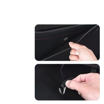 Автомобилен предпазен панел за задно седло, карикатурен стил – подходящ за всички сезони, кожа, пълнеж от синтетични влакна, марка Hot Banana